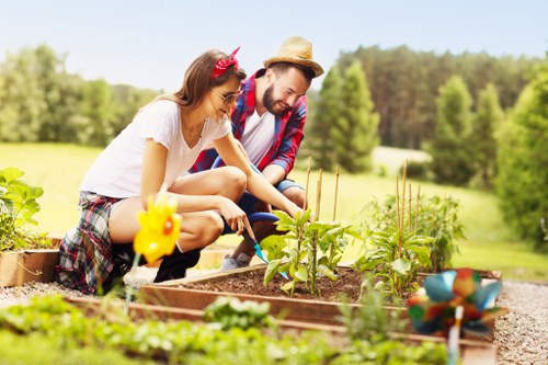 Low-maintenance landscape gardening features in South Hornchurch