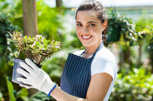 Illustration of an accessible Gardeners South Hornchurch website on a screen